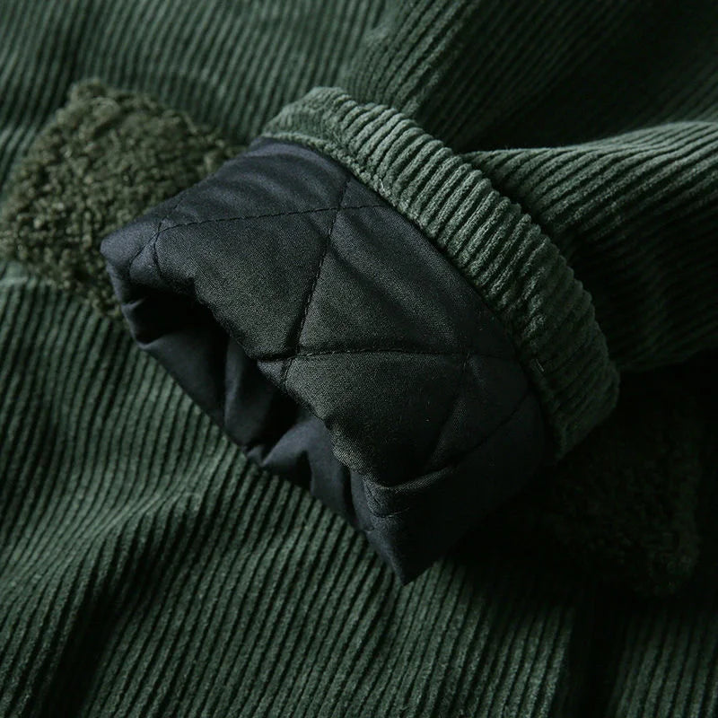 Gewatteerd Corduroy Jack met Capuchon voor Dames | Warm & Stijlvol | Heavena