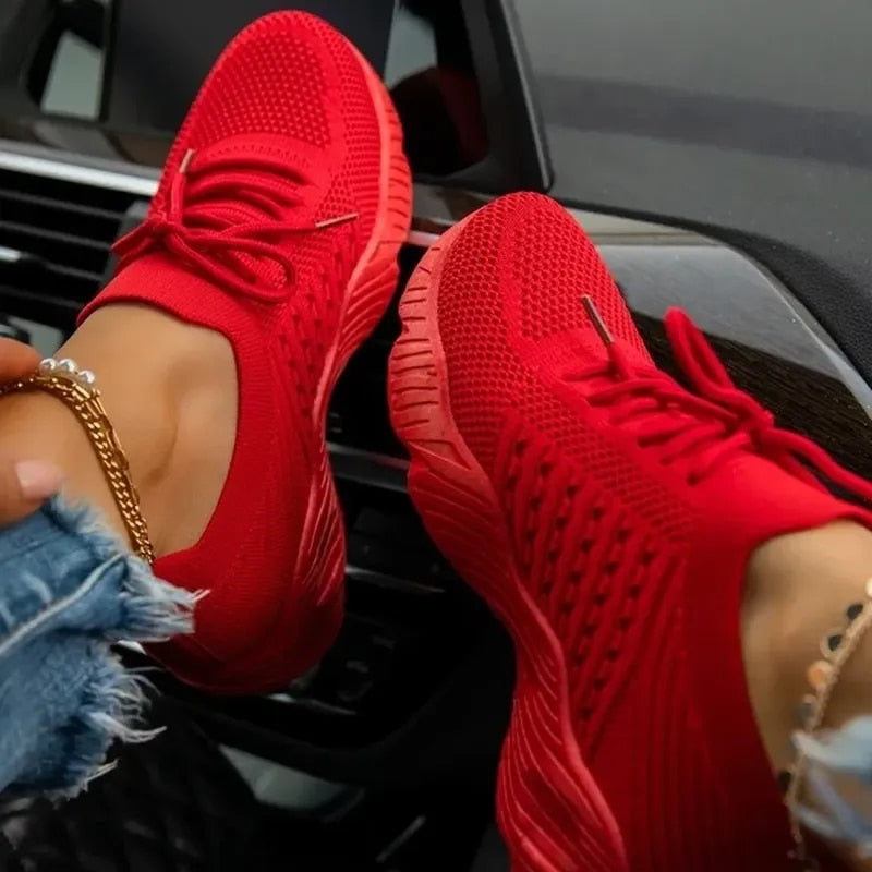 Gina - Baskets pour femmes en mesh avec design respirant et semelle confortable