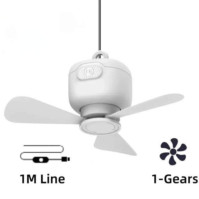 Mubilux Luxueuze plafondventilator met LED-verlichting