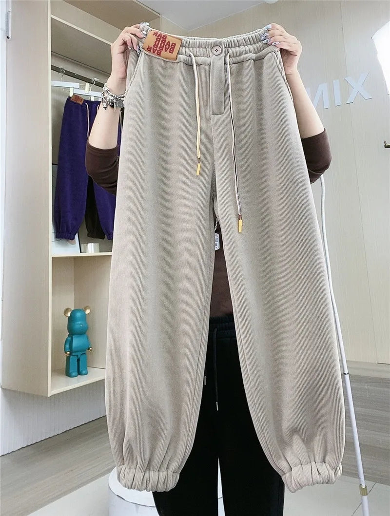 Monica Winter Joggingbroek | Warme Pluche Voering & Casual Ontwerp