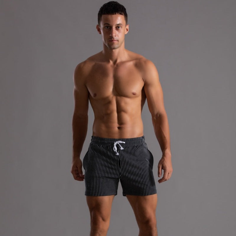 Gestreepte herenshorts - stijlvol & comfortabel voor de zomer