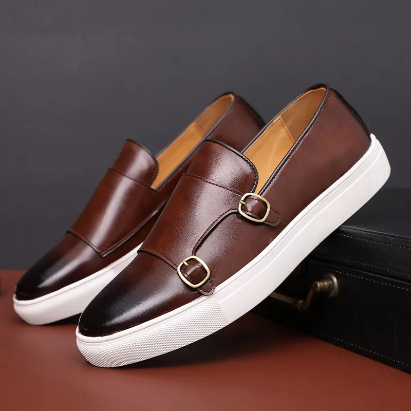 Giovanni - Stijlvolle Leren Loafers voor Heren | Tijdloze Charme