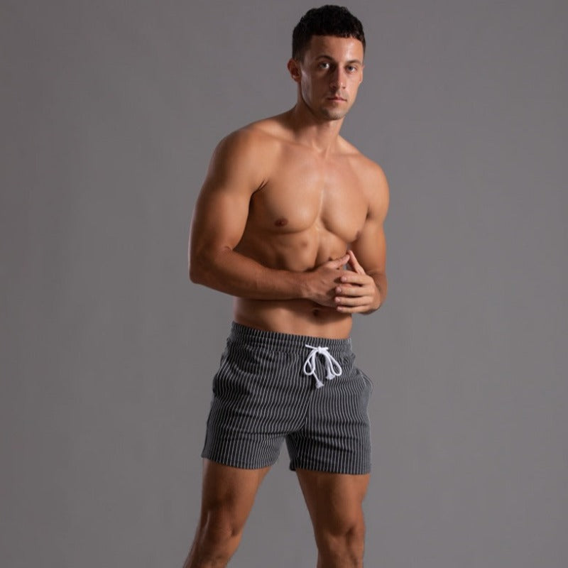 Gestreepte herenshorts - stijlvol & comfortabel voor de zomer