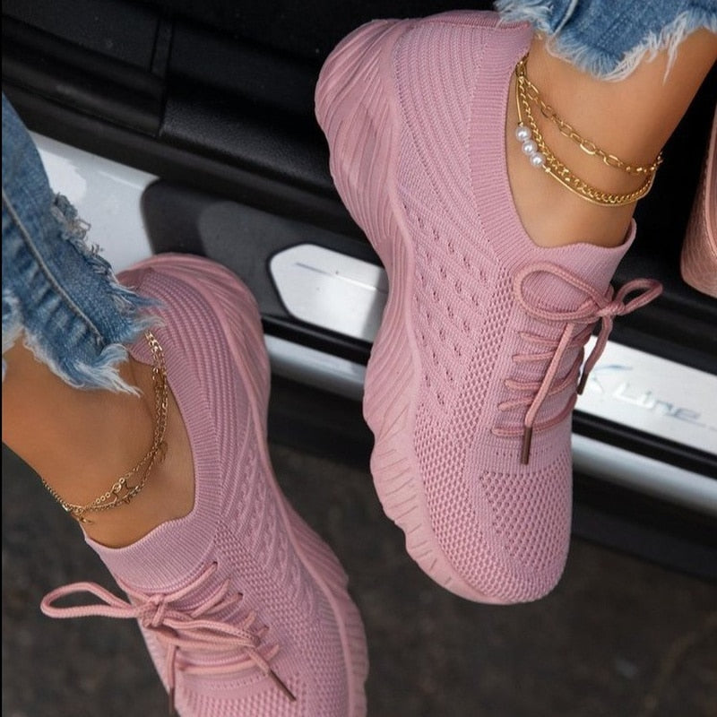 Gina - Baskets pour femmes en mesh avec design respirant et semelle confortable