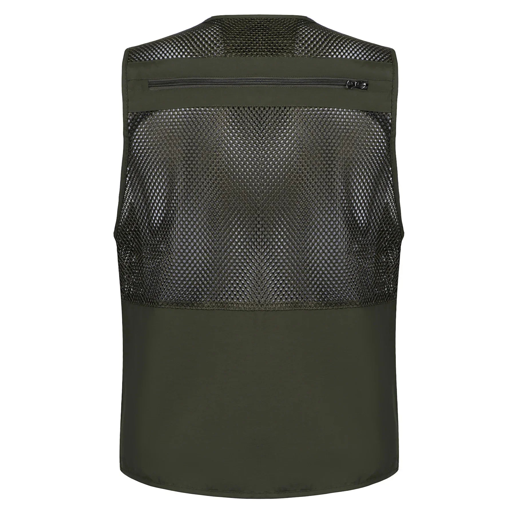 Mubilux Slik - Herentactisch Outdoorvest met Meerdere Zakken en Meshpanelen, Lichtgewicht en Duurzaam