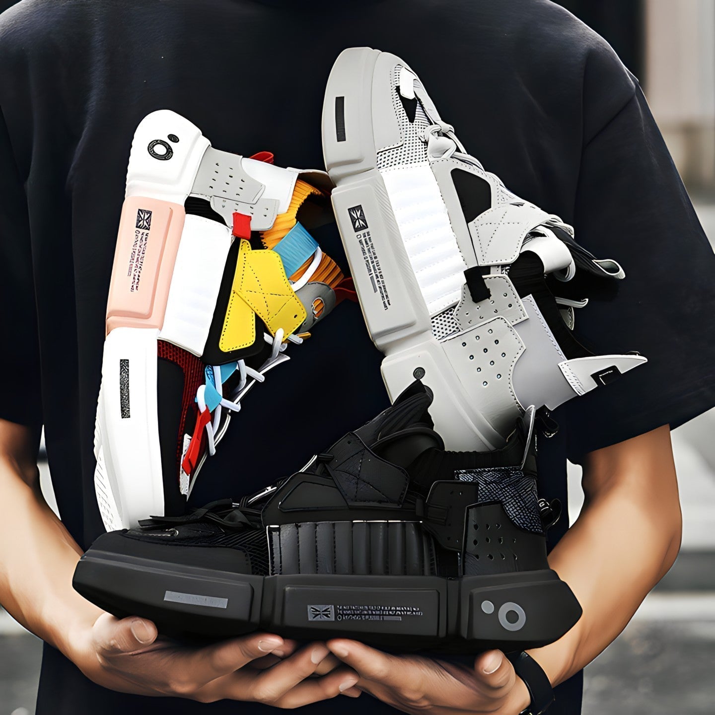 Mubilux | Gemengde Kleuren Streetwear Sneakers