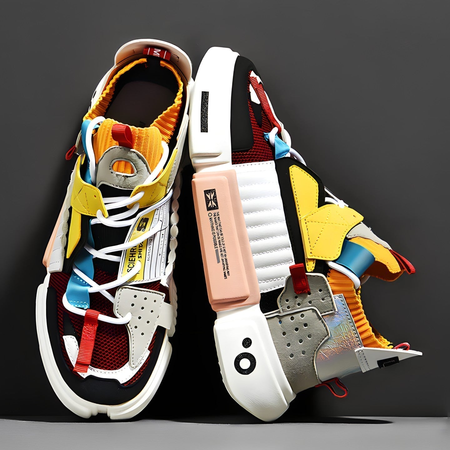 Mubilux | Gemengde Kleuren Streetwear Sneakers
