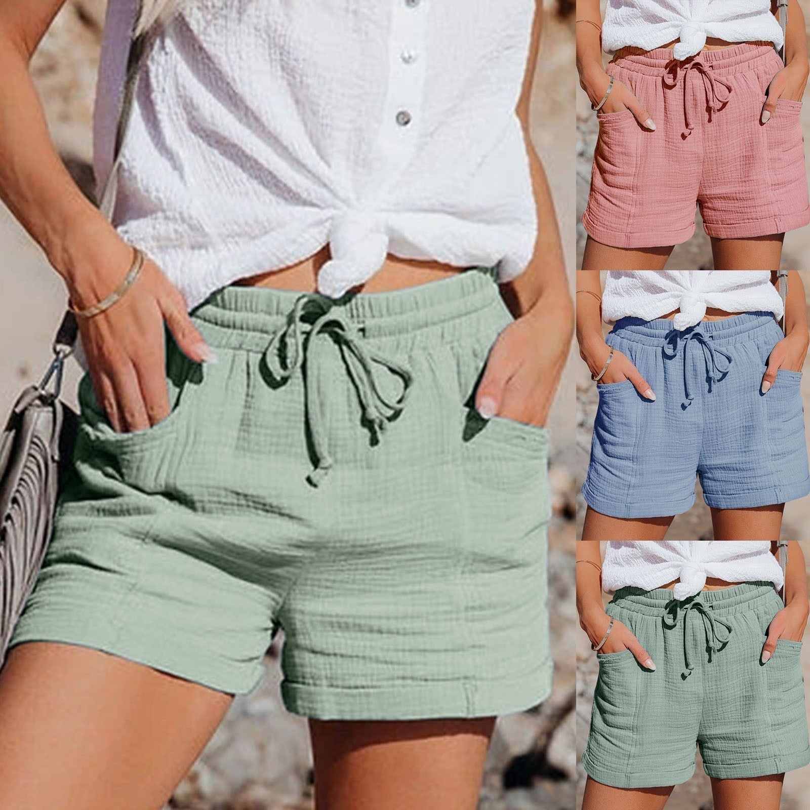 Katoenen zomershorts - lichtheid en stijl voor warme dagen