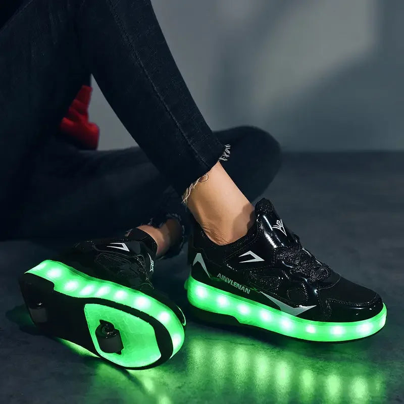 LichtRiders - LED Wieltjeschoenen voor Kinderen