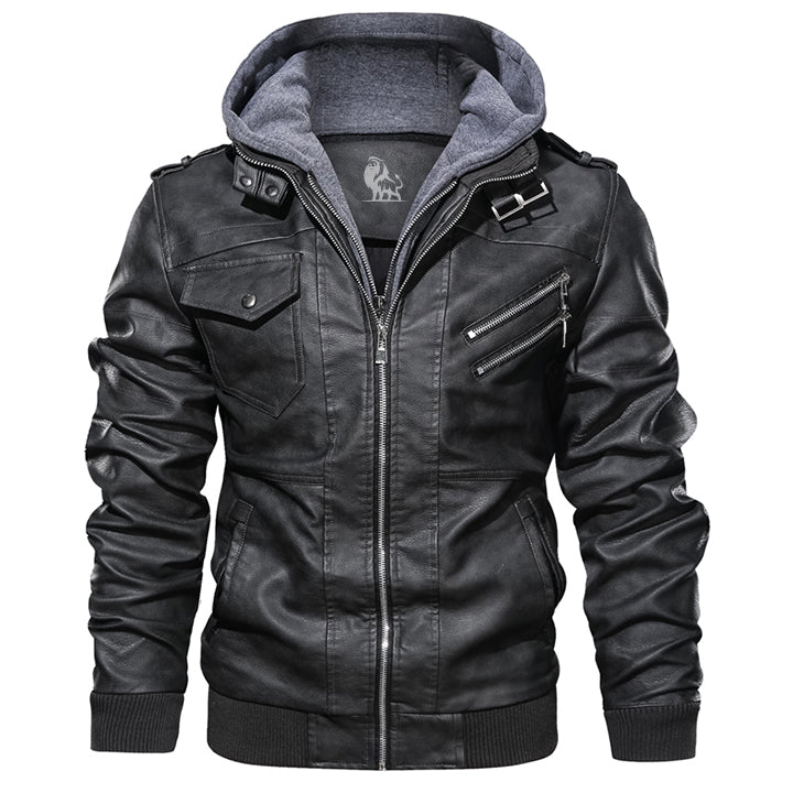 Miccah Elegant Leren Jack voor Heren | Verfijning en Stoere Stijl