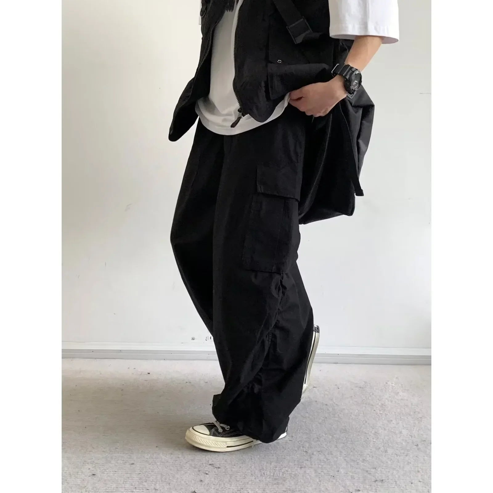 Losse Baggy Broek – Comfort en Stijl voor de Moderne Stadsbewoner