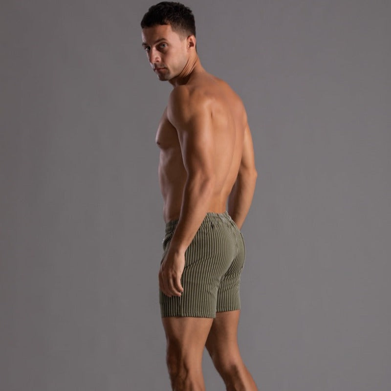 Gestreepte herenshorts - stijlvol & comfortabel voor de zomer