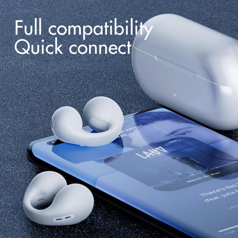Mubilux SoundMax - Écouteur sans fil avec son de jambe