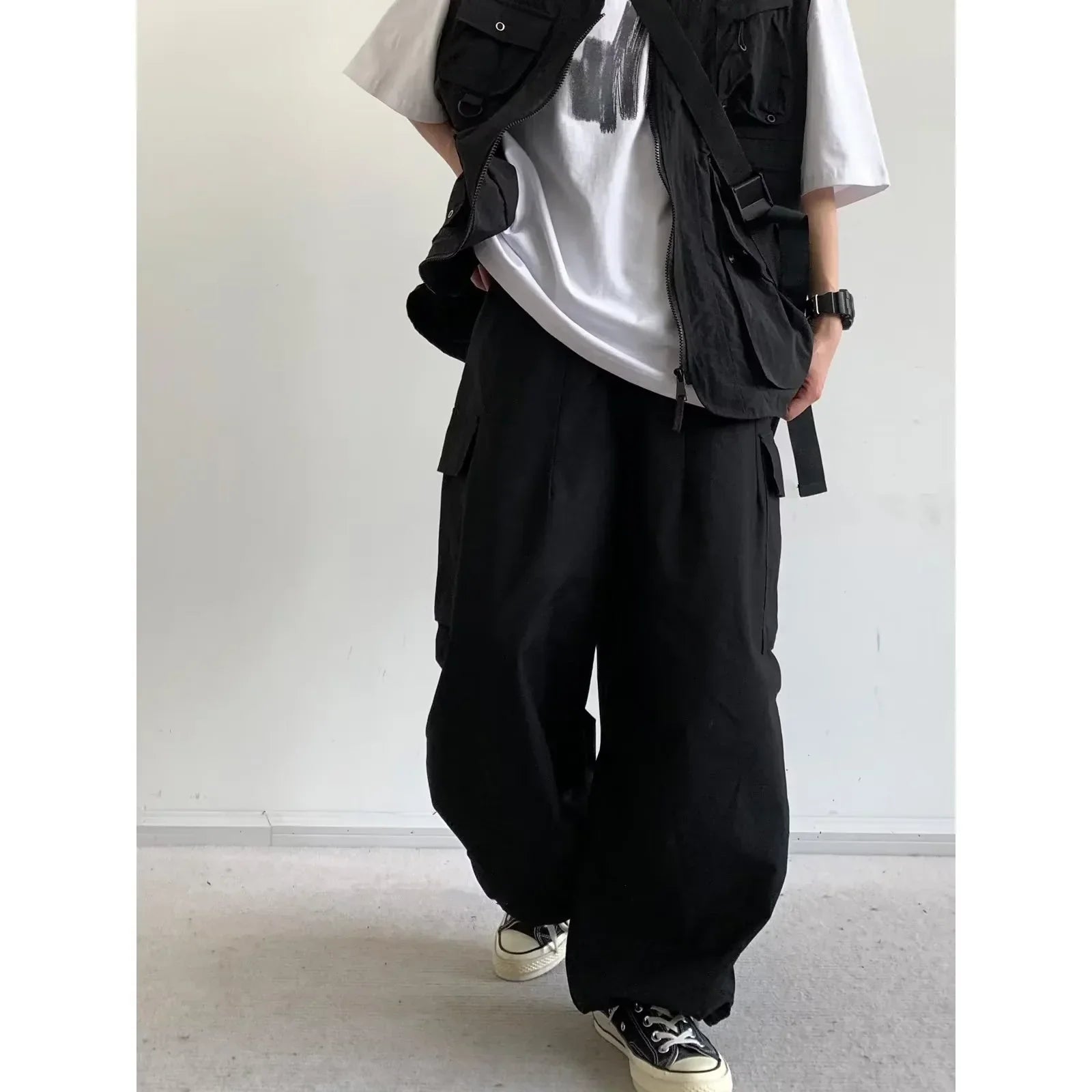 Losse Baggy Broek – Comfort en Stijl voor de Moderne Stadsbewoner