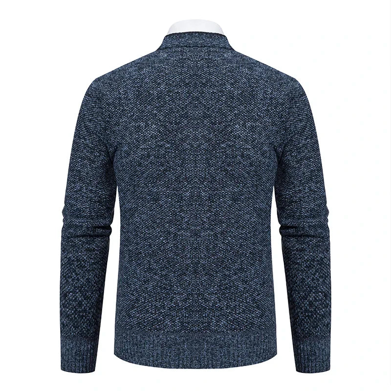 Mubilux Velo - Heren V-hals Gebreide Cardigan, Casual Herfst- en Wintertrui, Comfortabel en Stijlvol