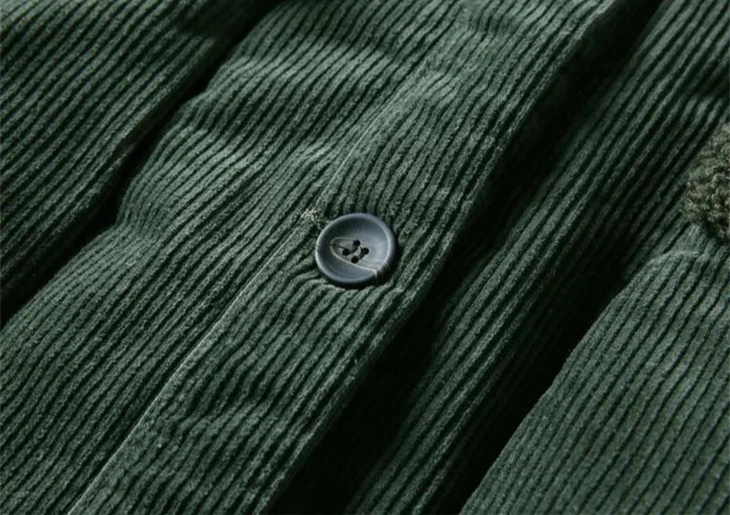 Gewatteerd Corduroy Jack met Capuchon voor Dames | Warm & Stijlvol | Heavena