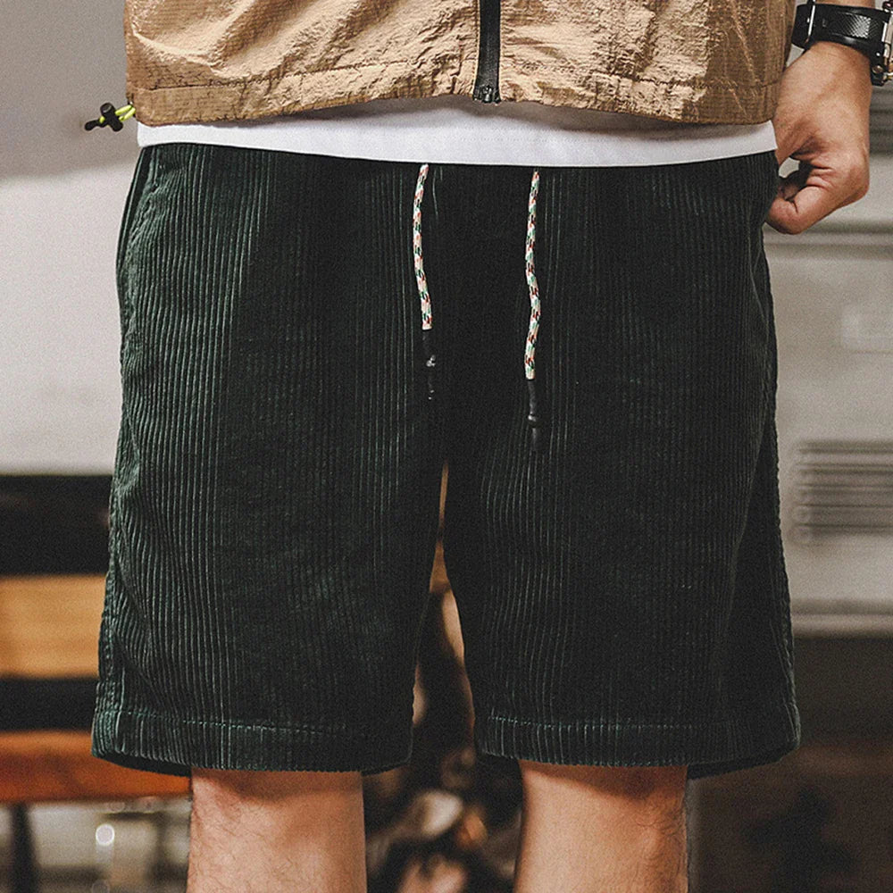 Marcel Corduroy Shorts | Comfortabele en Stijlvolle Knie-Lengte Shorts