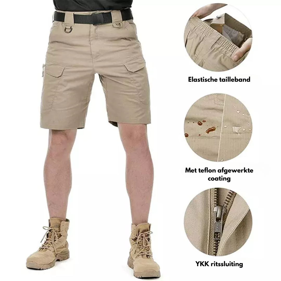 OutdoorHaven Cargo Shorts - Duurzaam, Ademend en Ruime Zakken voor Outdoor