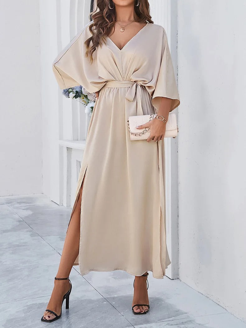 Patricia Vestido de Primavera para Mujeres | Elegante V-hals y Comodidad 1
