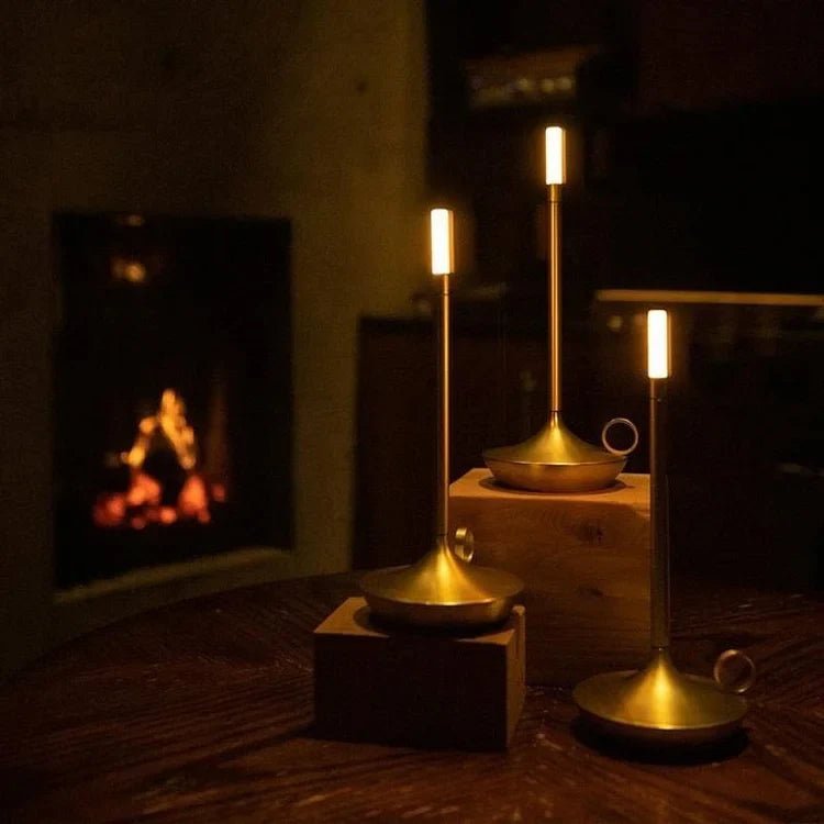 CandleGlow Tafellamp - Kaarslicht Effect voor Een Gezellige Sfeer