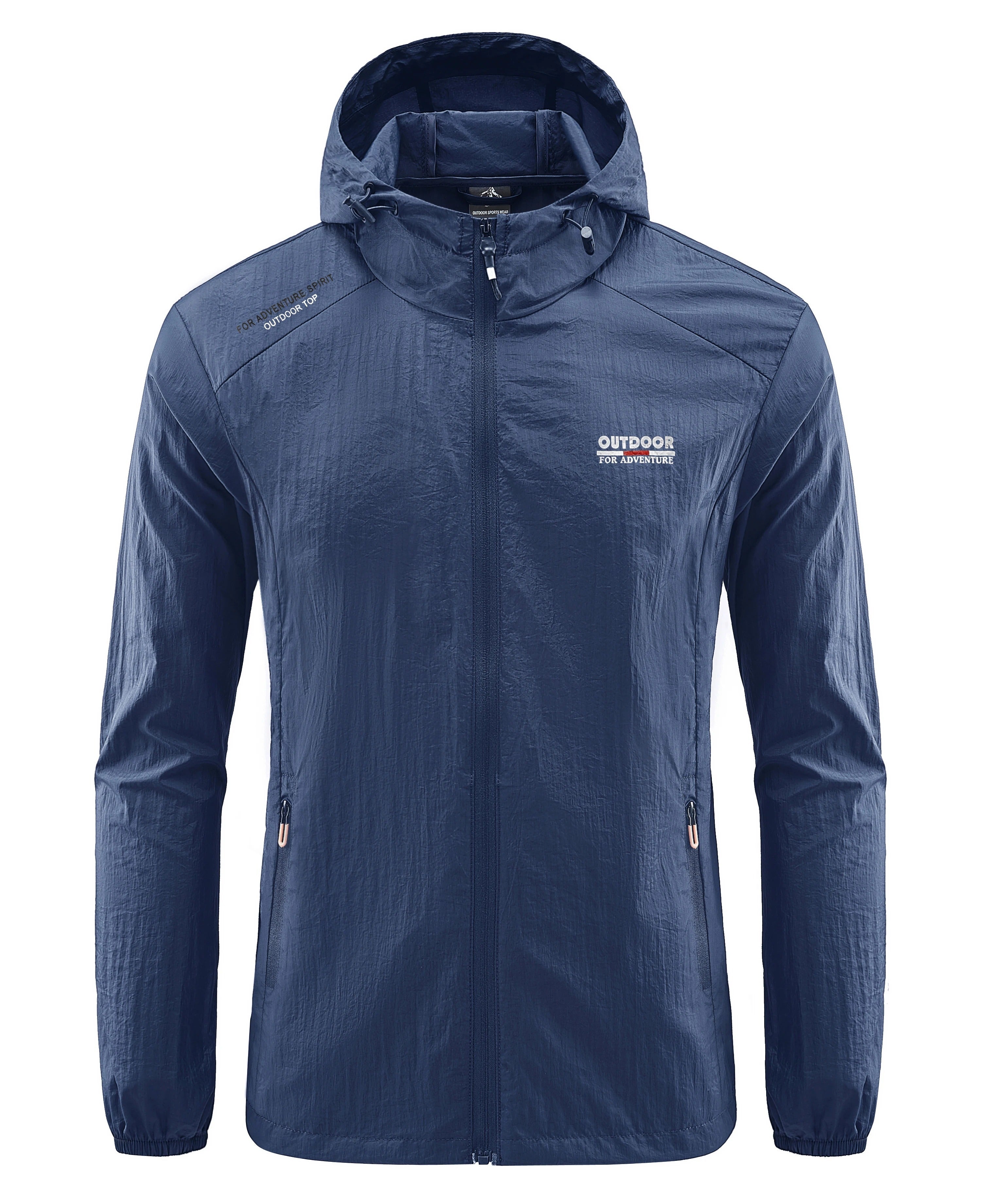 Mubilux Veste d'été - Coupe-vent et Imperméable pour l'extérieur