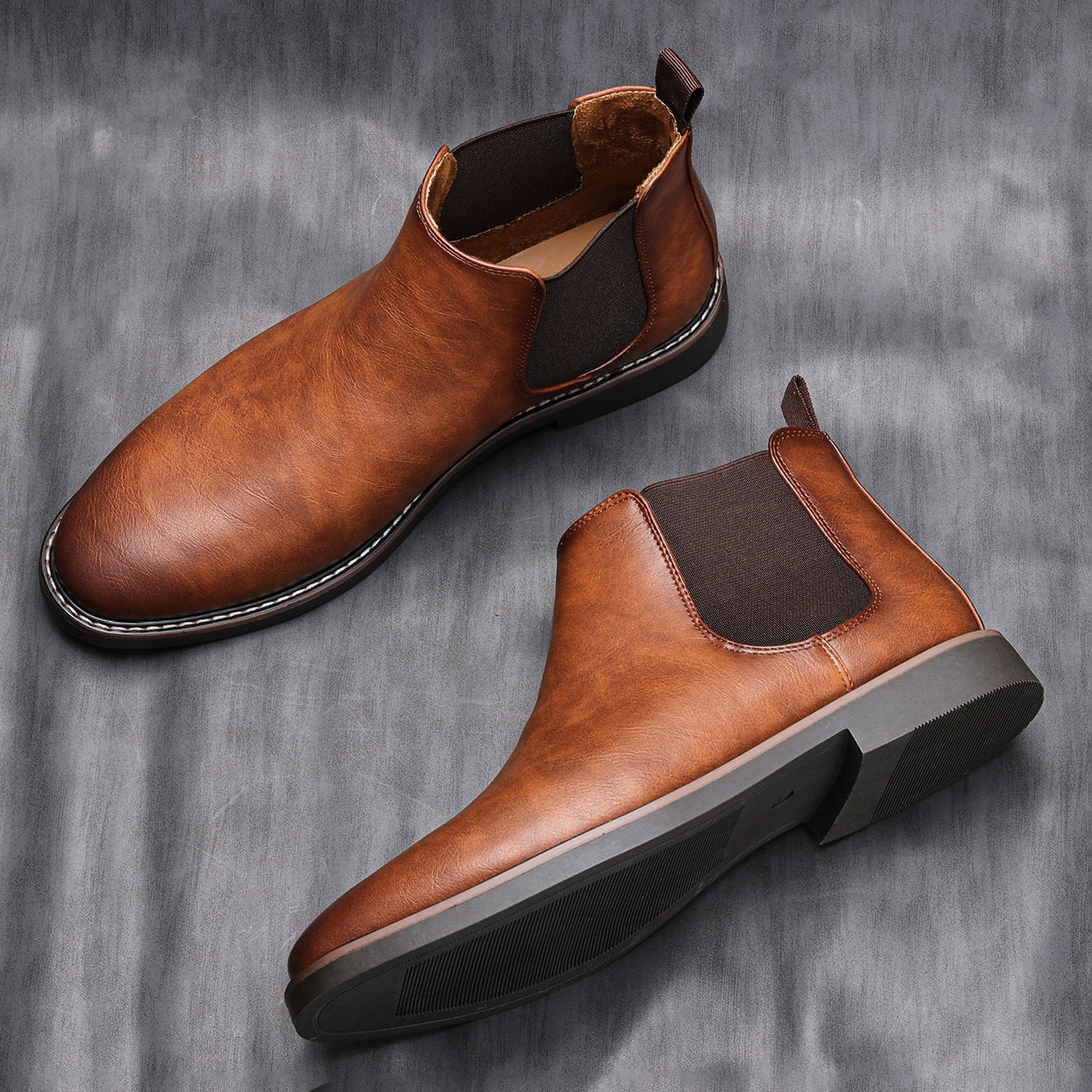 Lothar - Stijlvolle Leren Laarzen, Tijdloze Elegantie en Comfort