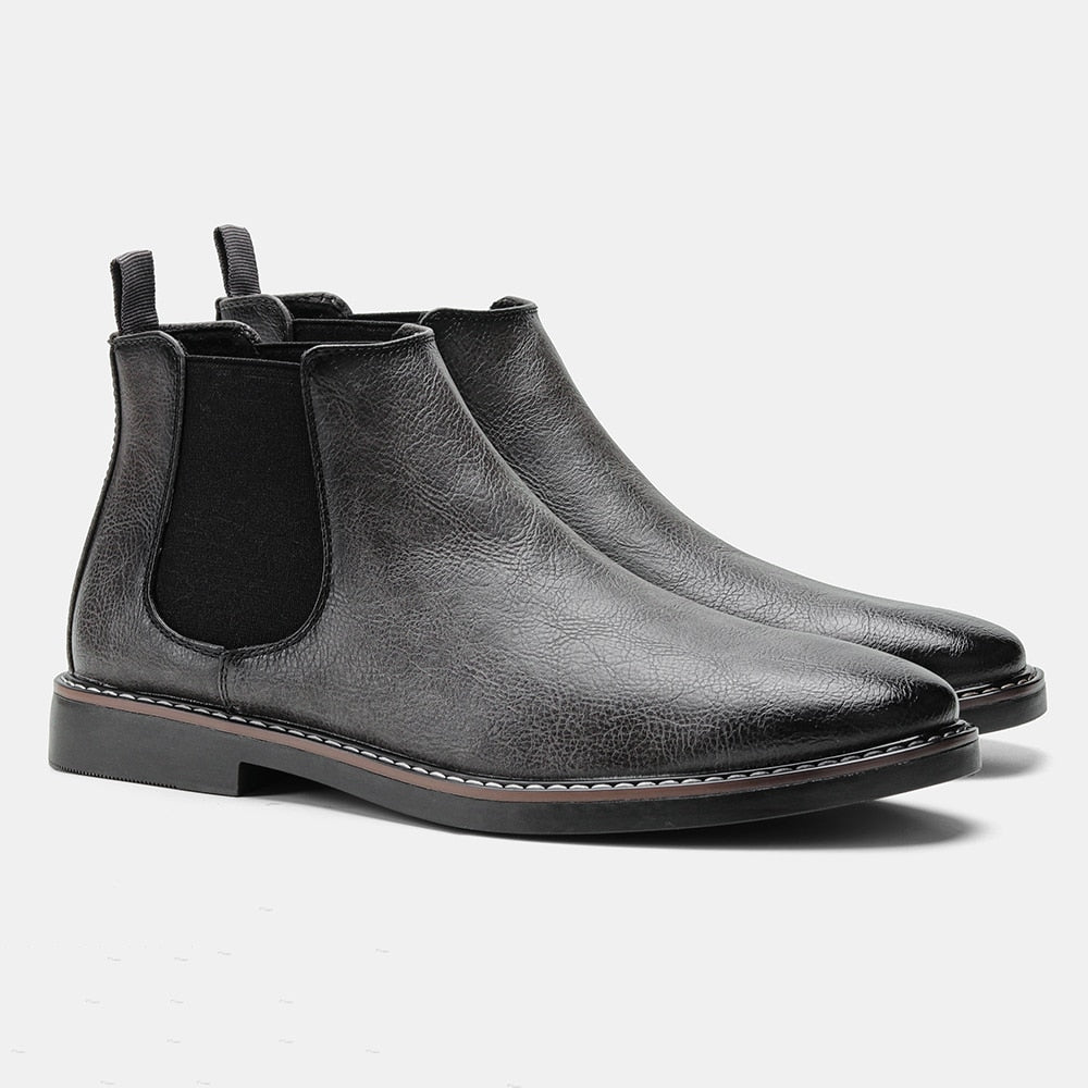 Lothar - Stijlvolle Leren Laarzen, Tijdloze Elegantie en Comfort