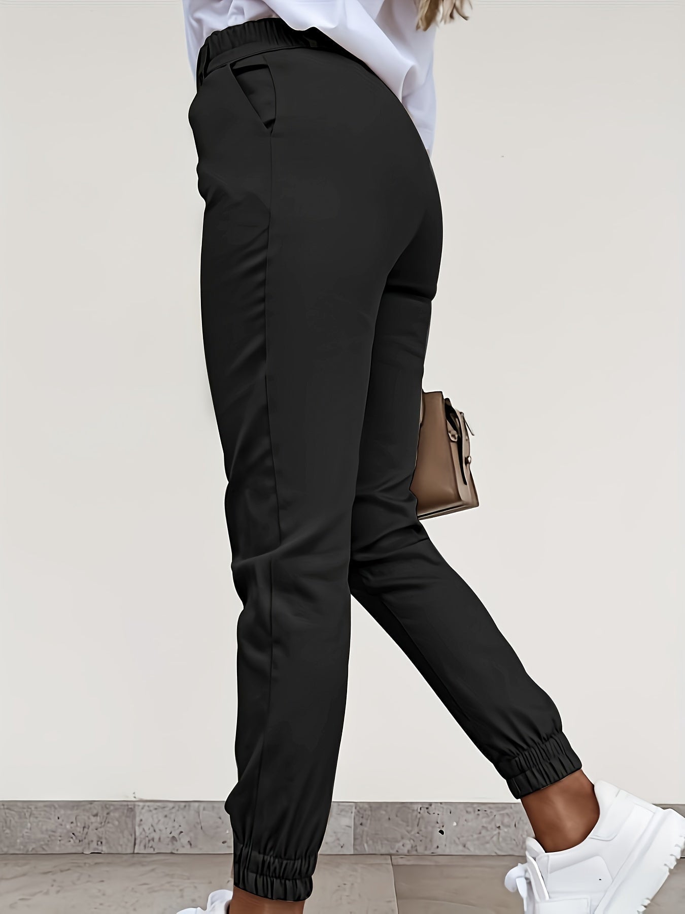 Mubilux Beezie Pants | Casual slim jogger broek voor dames