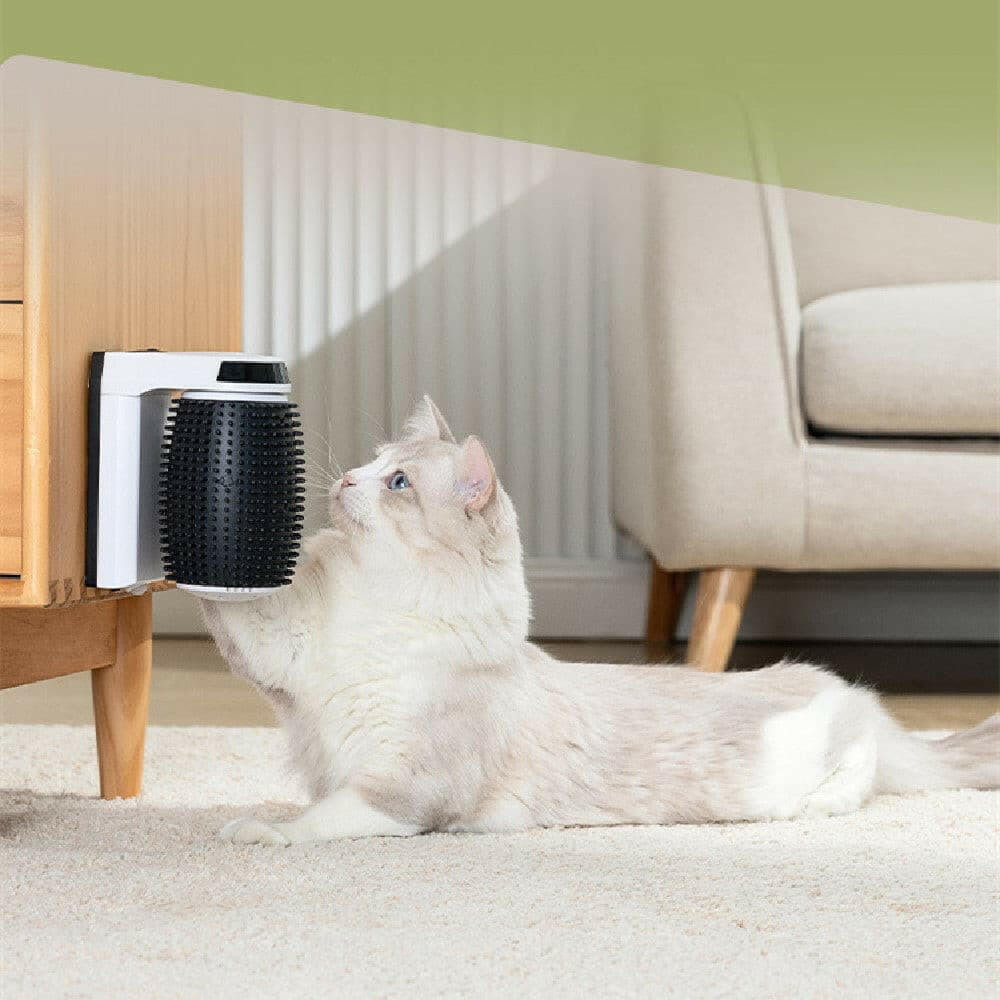 Mubilux Automatische Kattenverzorger Wandhoekborstels