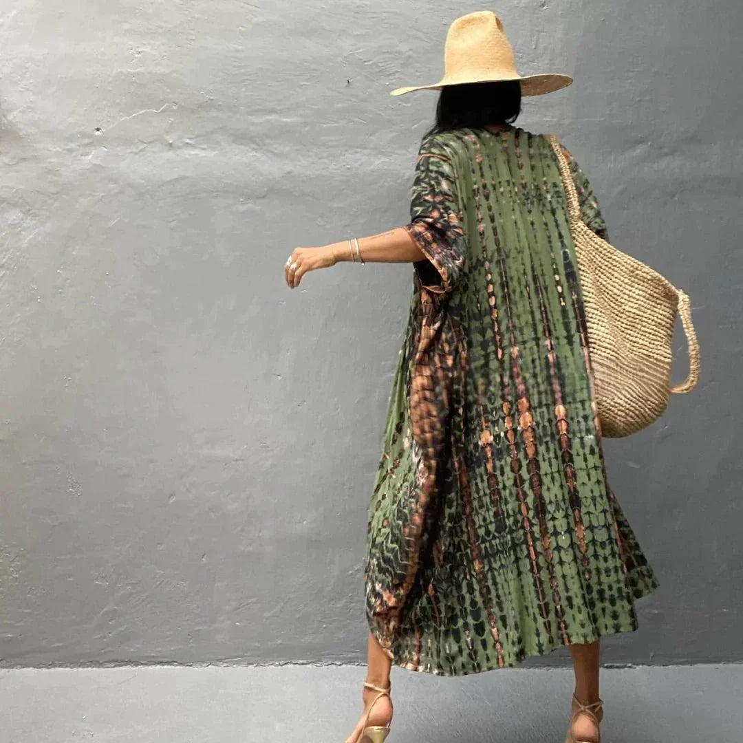 Kira Kimono Dama | 100% Rayon, Estilo Bohemio 3