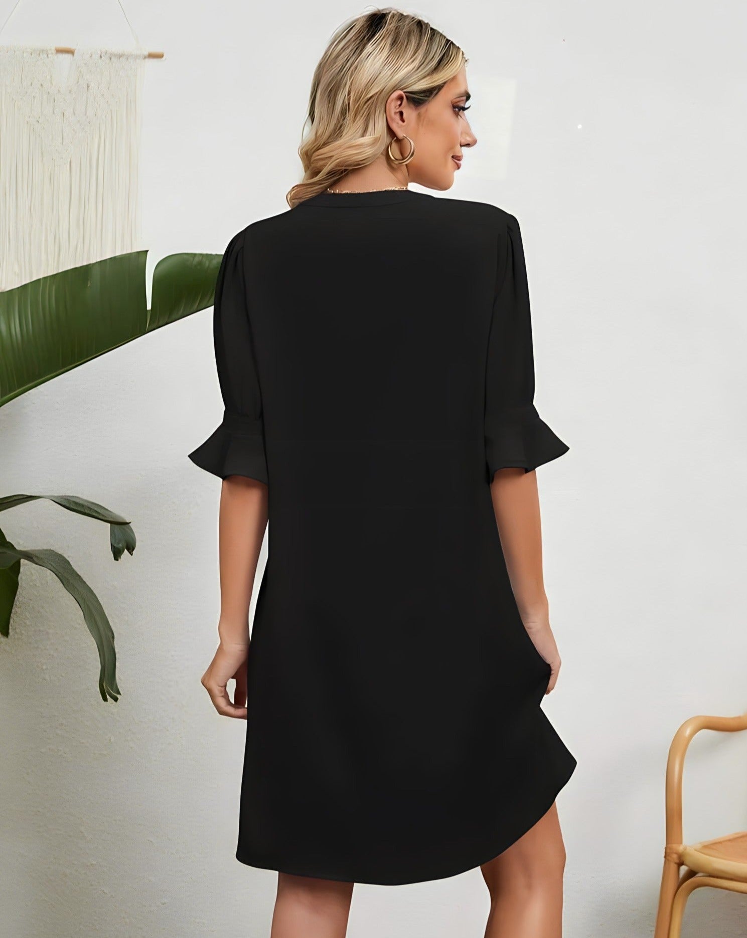 Mubilux Silva Jurk - Elegante Zijden Zomerjurk