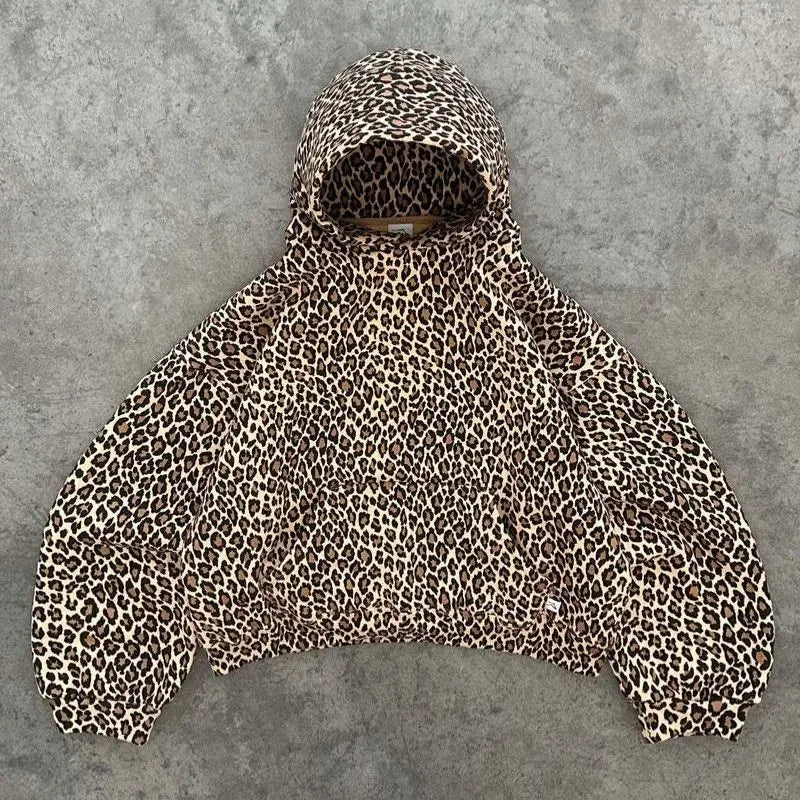 Unisex Set van Sweatshirt en Broek met Cheetah Patroon | Peroni