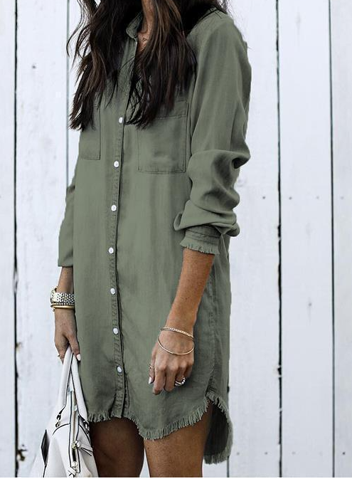 Mila Vestido de Denim para Mujeres | Estilo Moderno y Elegante 2