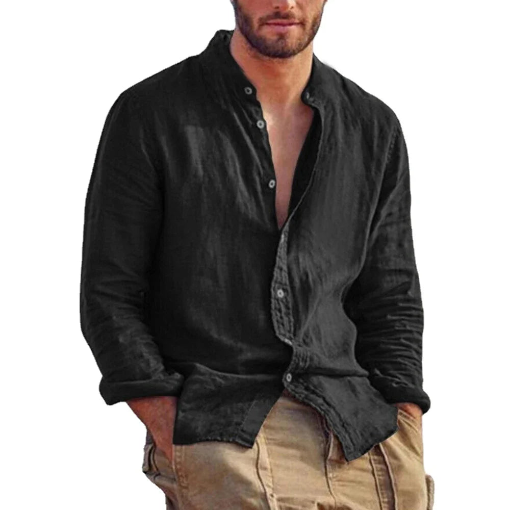 Chemises en lin élégantes pour hommes | Confort et style intemporel pour tous les jours