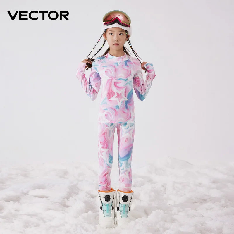 VECTOR Kinder Thermo Ondergoed Set | Warm en Comfortabel in de Kou