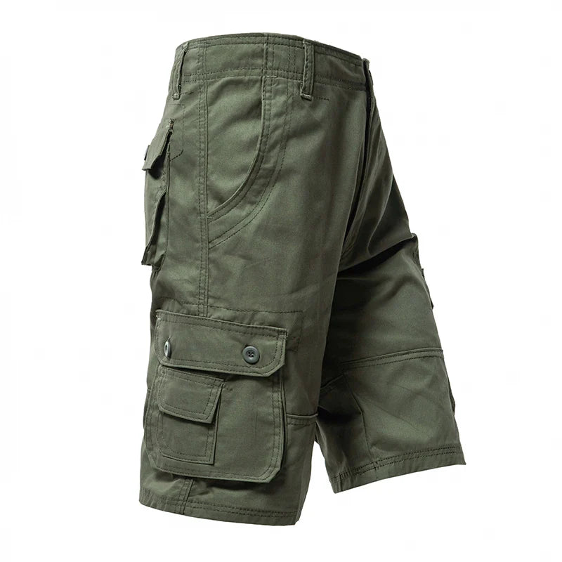Comfortabele Mannen Cargo Zomerbroeken | Stijl en Ruimte voor Avontuur