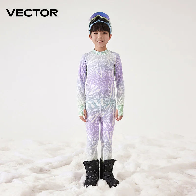 VECTOR Kinder Thermo Ondergoed Set | Warm en Comfortabel in de Kou