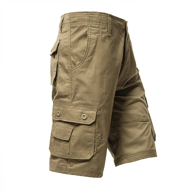 Comfortabele Mannen Cargo Zomerbroeken | Stijl en Ruimte voor Avontuur