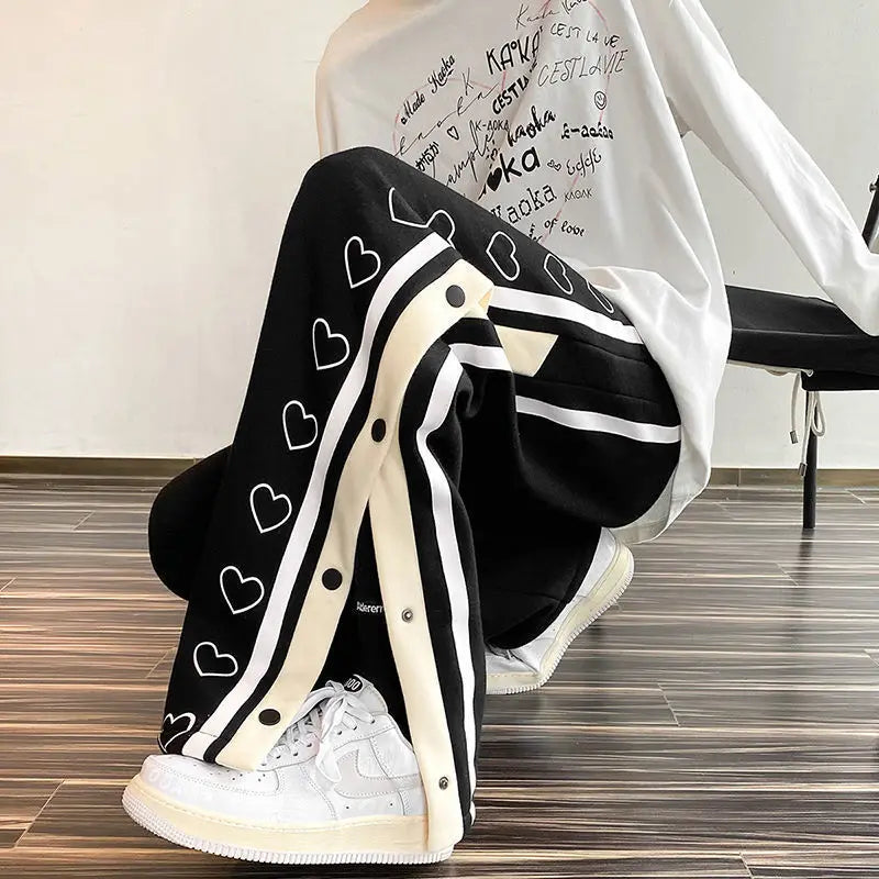 Harajuku Streetwear Sportbroek | Combineer Stijl en Comfort Perfect
