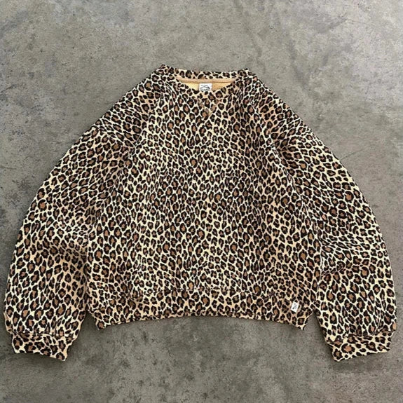 Unisex Set van Sweatshirt en Broek met Cheetah Patroon | Peroni