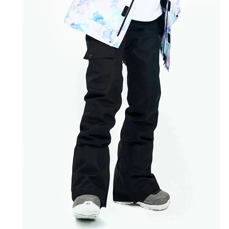 VECTOR Pantalon de Ski Femme Imperméable Chaud | Ski Sec et Confortable