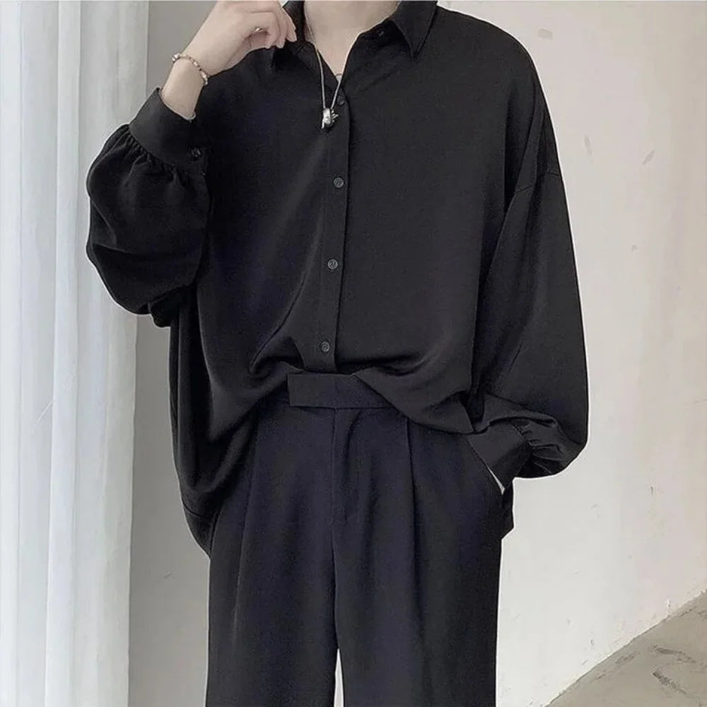 Chemise coréenne confortable pour hommes | Élégante et fonctionnelle