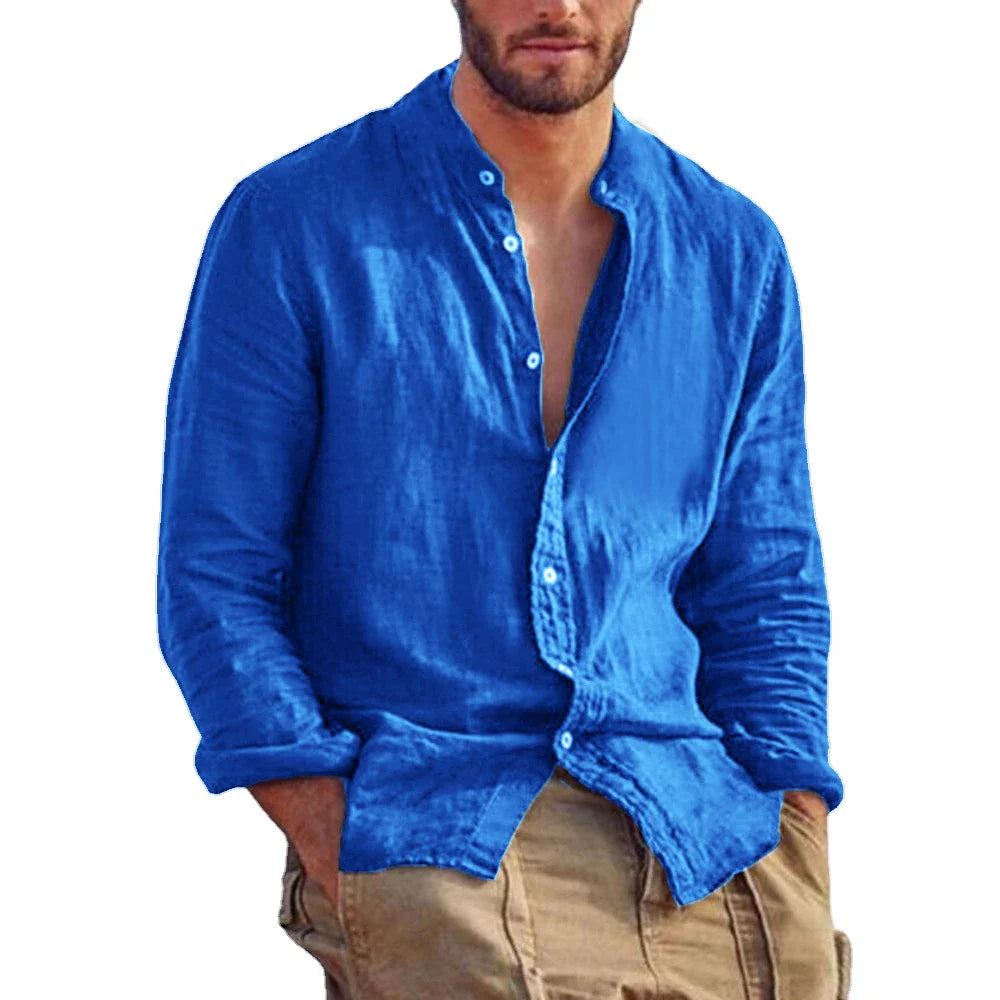 Chemises en lin élégantes pour hommes | Confort et style intemporel pour tous les jours