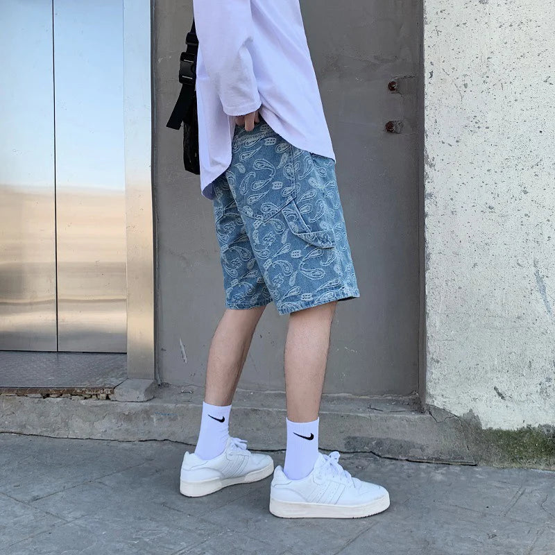 Casual Zomer Denim Skate Short | Comfortabel en Luchtig Voor Zomers