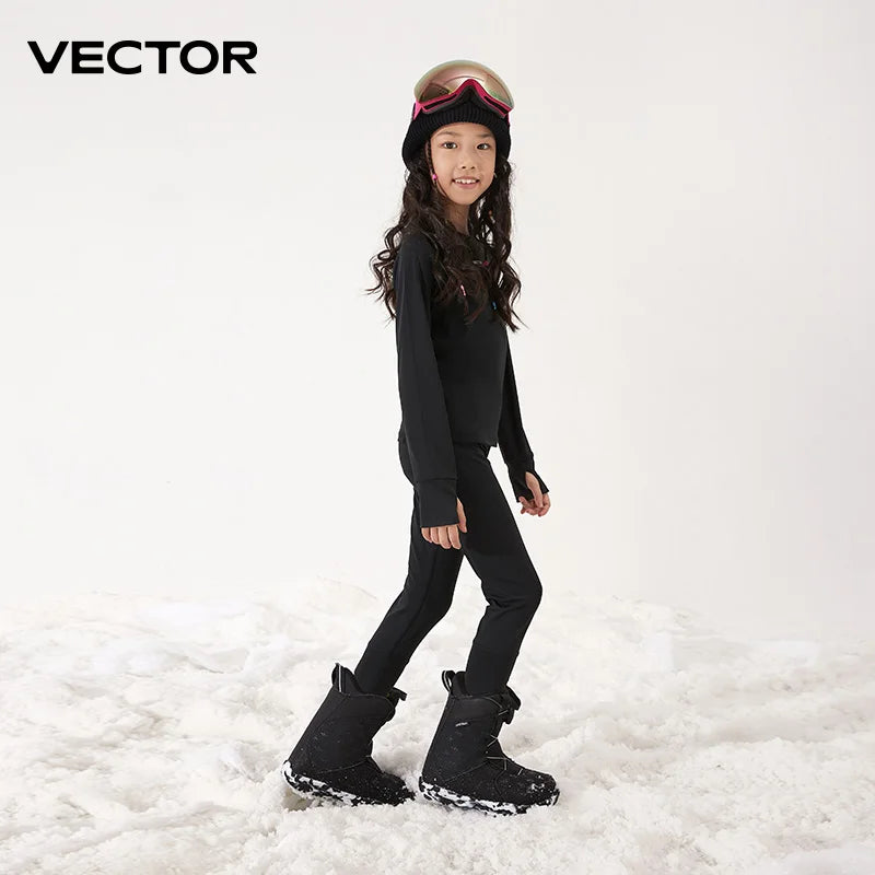VECTOR Kinder Thermo Ondergoed Set | Warm en Comfortabel in de Kou