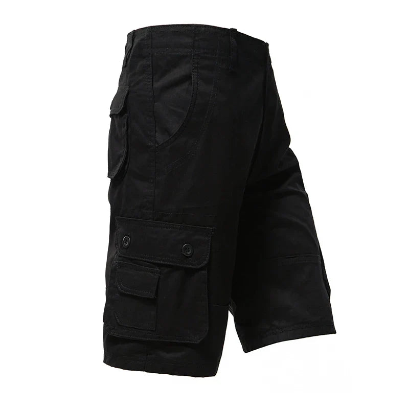 Comfortabele Mannen Cargo Zomerbroeken | Stijl en Ruimte voor Avontuur