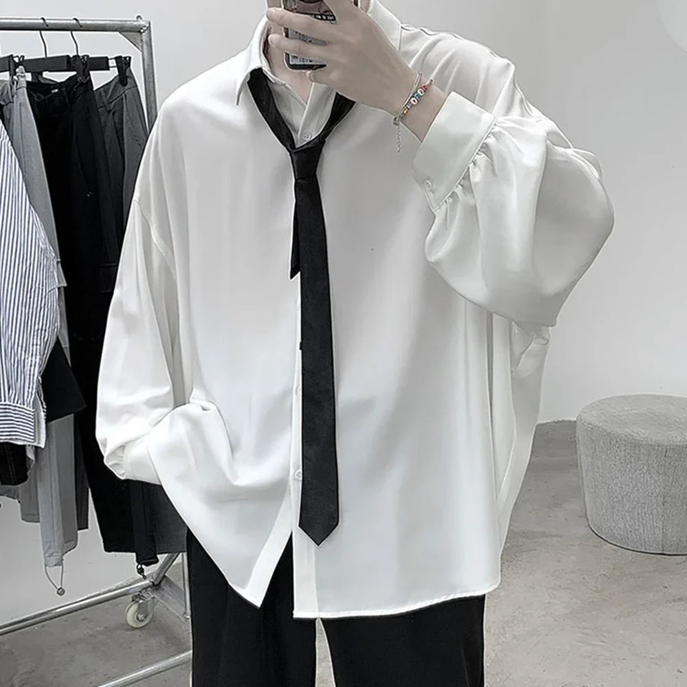 Chemise coréenne confortable pour hommes | Élégante et fonctionnelle