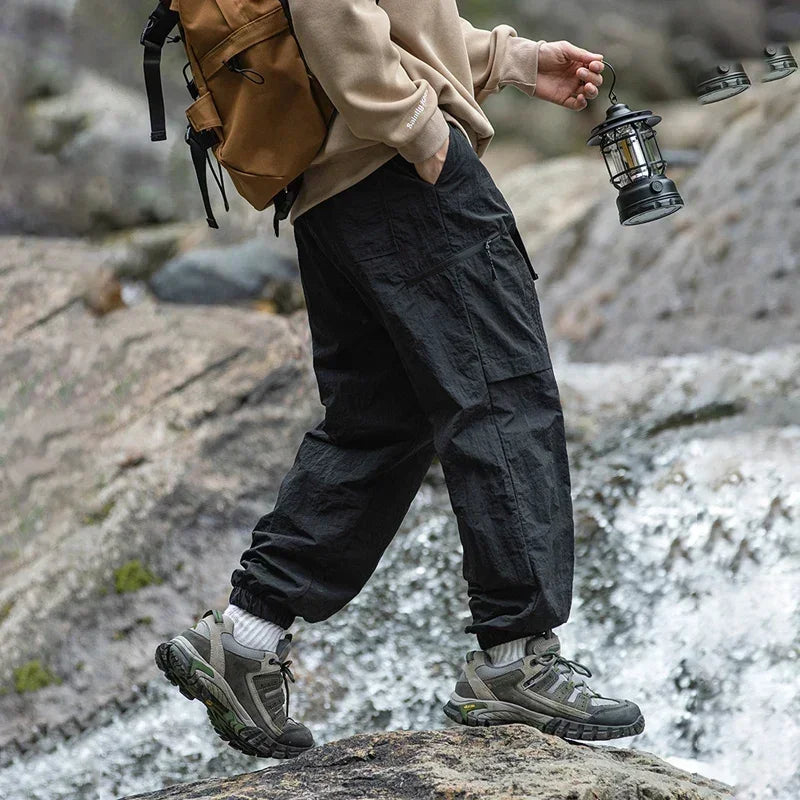 Pantalon Cargo Étanche pour Hommes | Protection et Style pour les Jours de Pluie