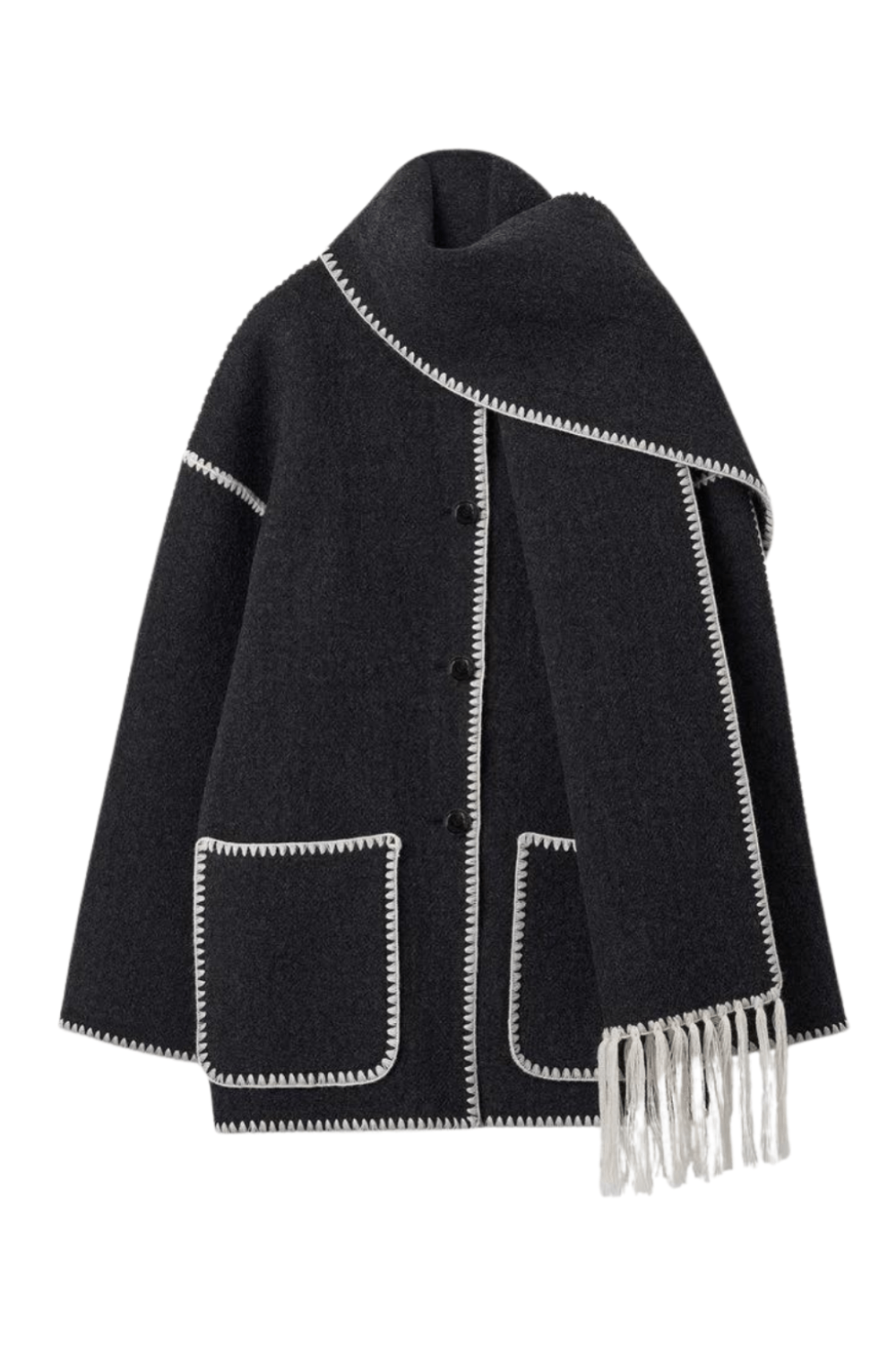Mubilux Isabella - Manteau d'hiver avec écharpe