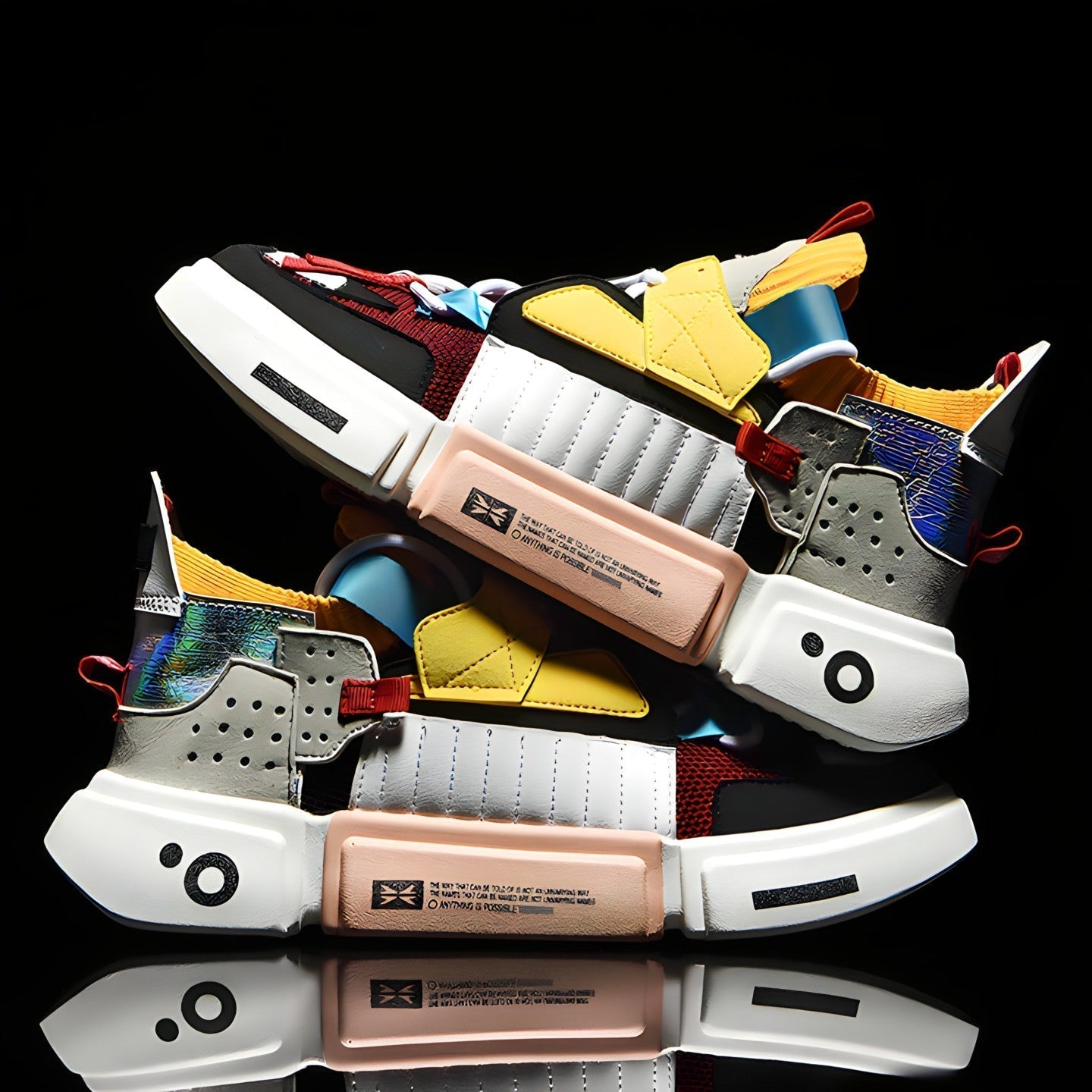 Mubilux | Gemengde Kleuren Streetwear Sneakers